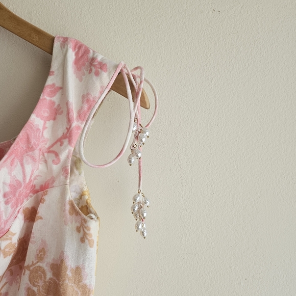 SOLD Zimmermann Postcard Spliced Mini Dress - Picture 5 of 8